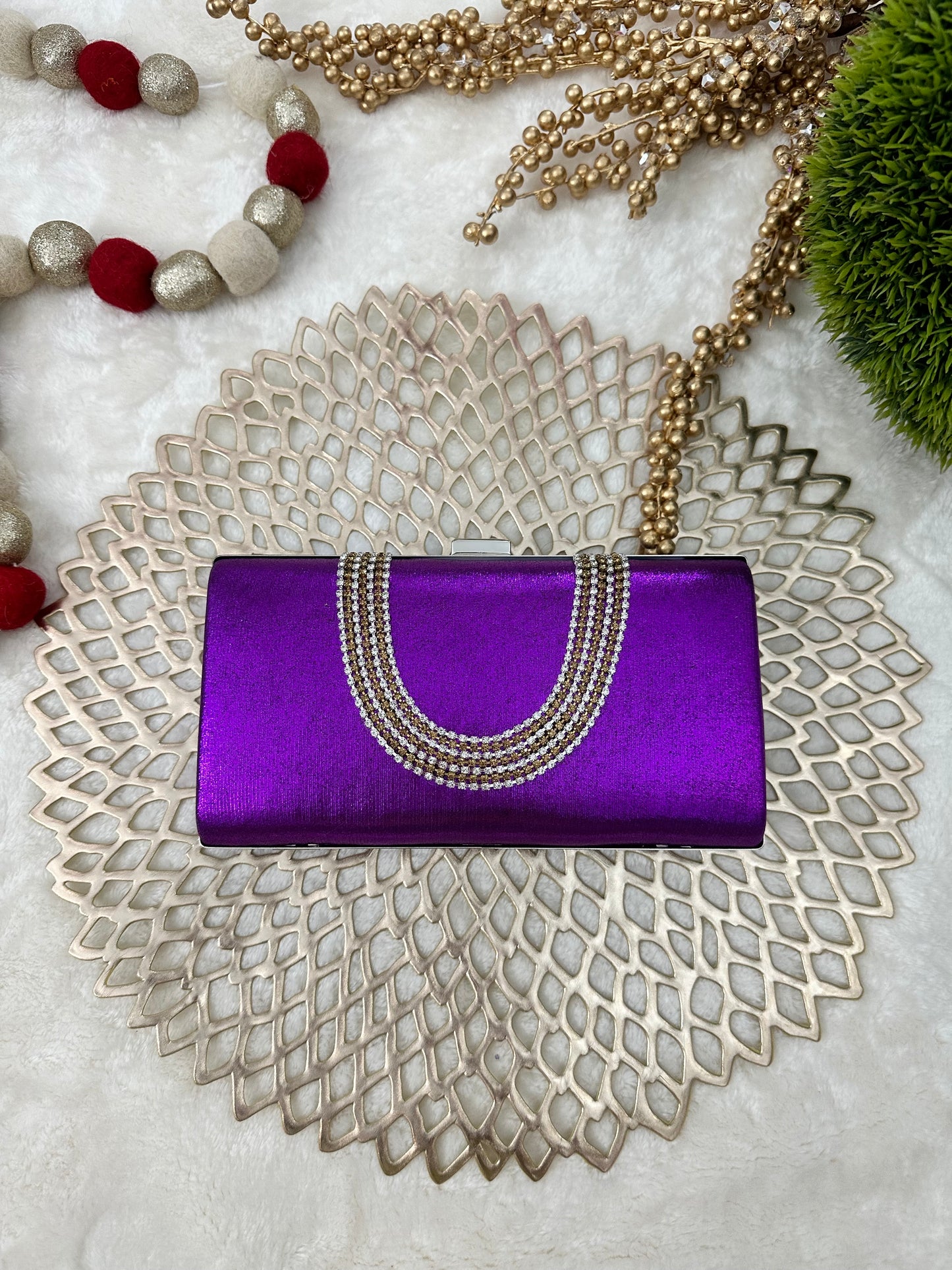 Purple Clutch