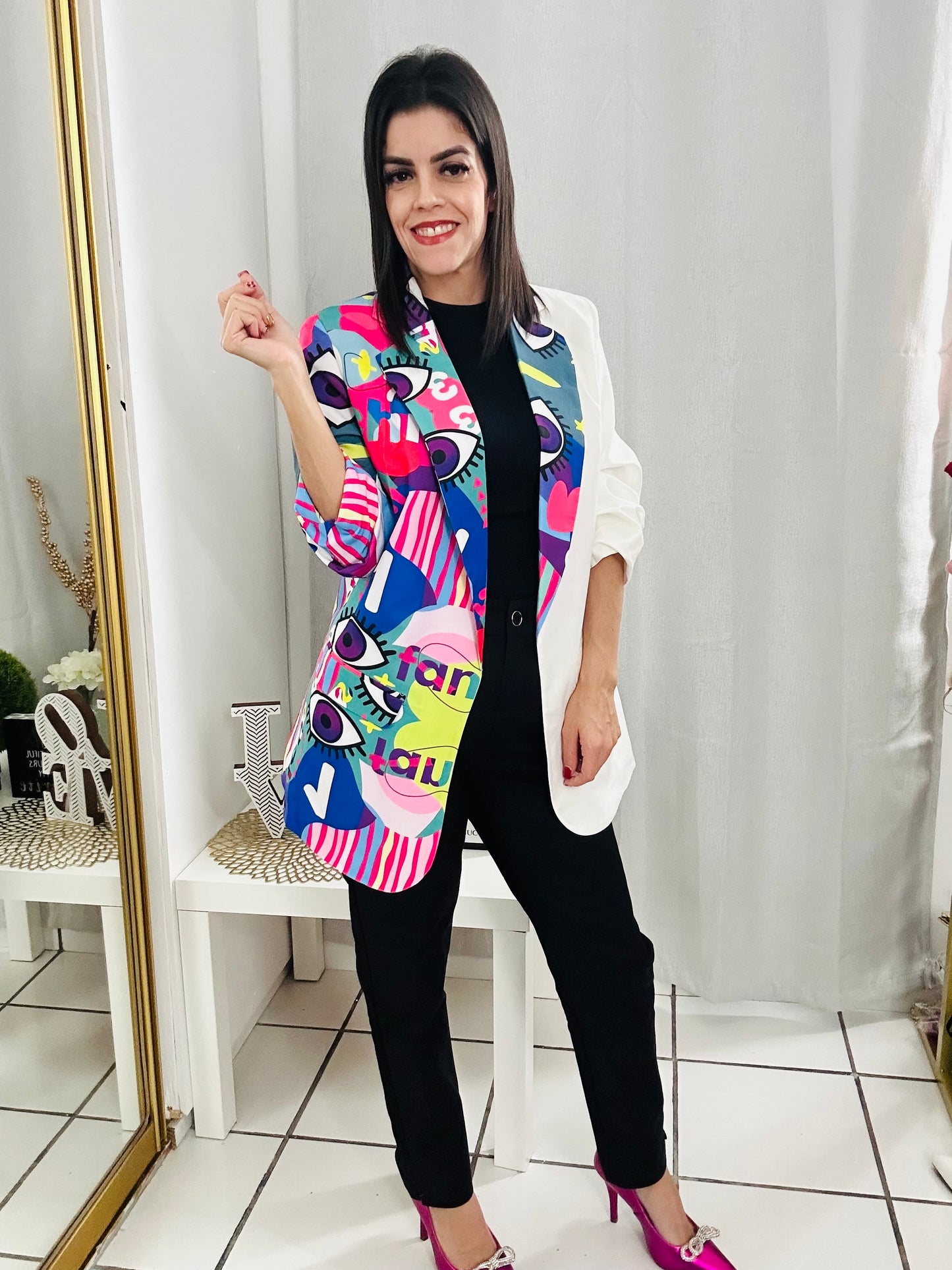 Eyes Blazer Small