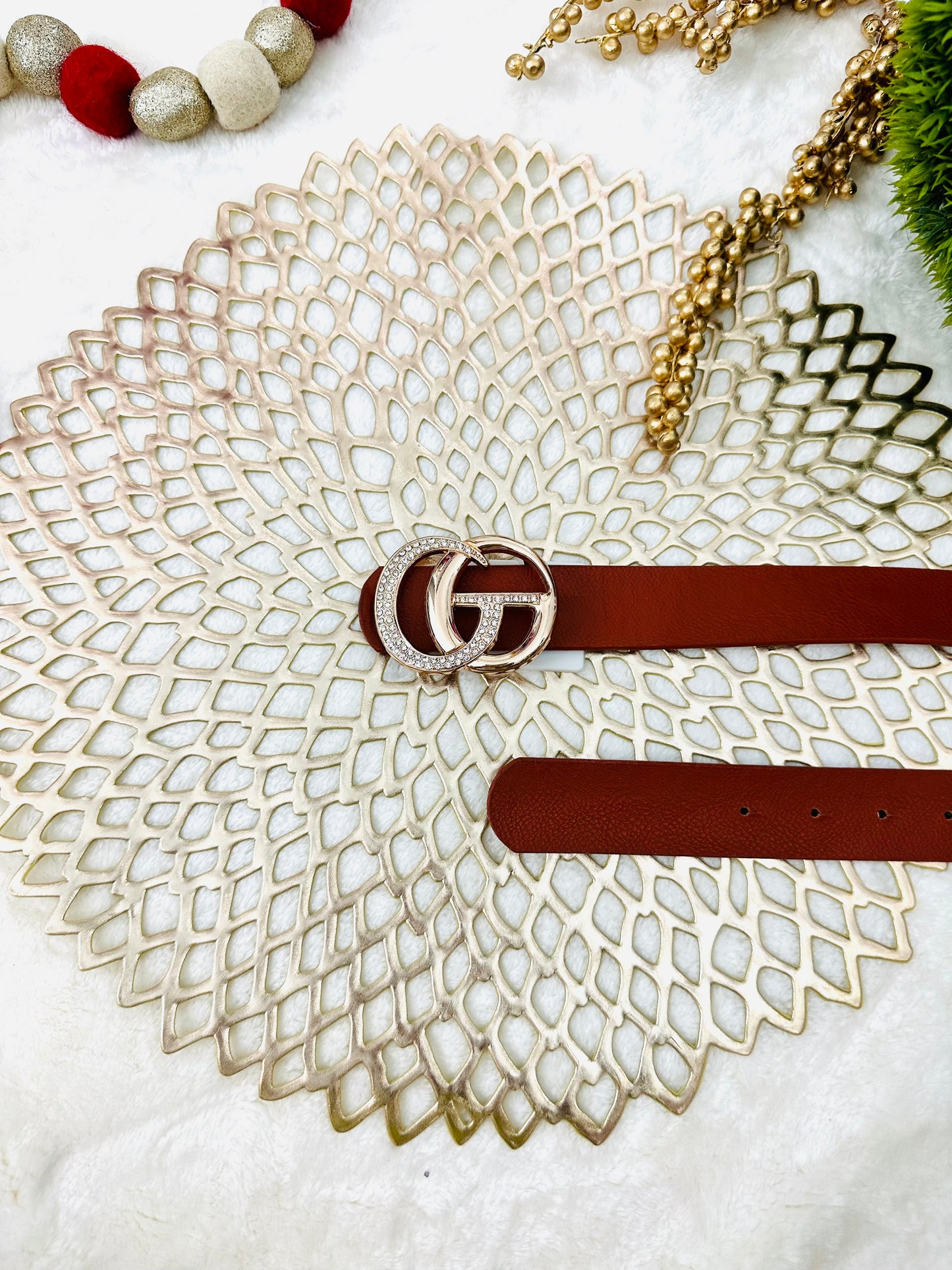 G Belt / Brown