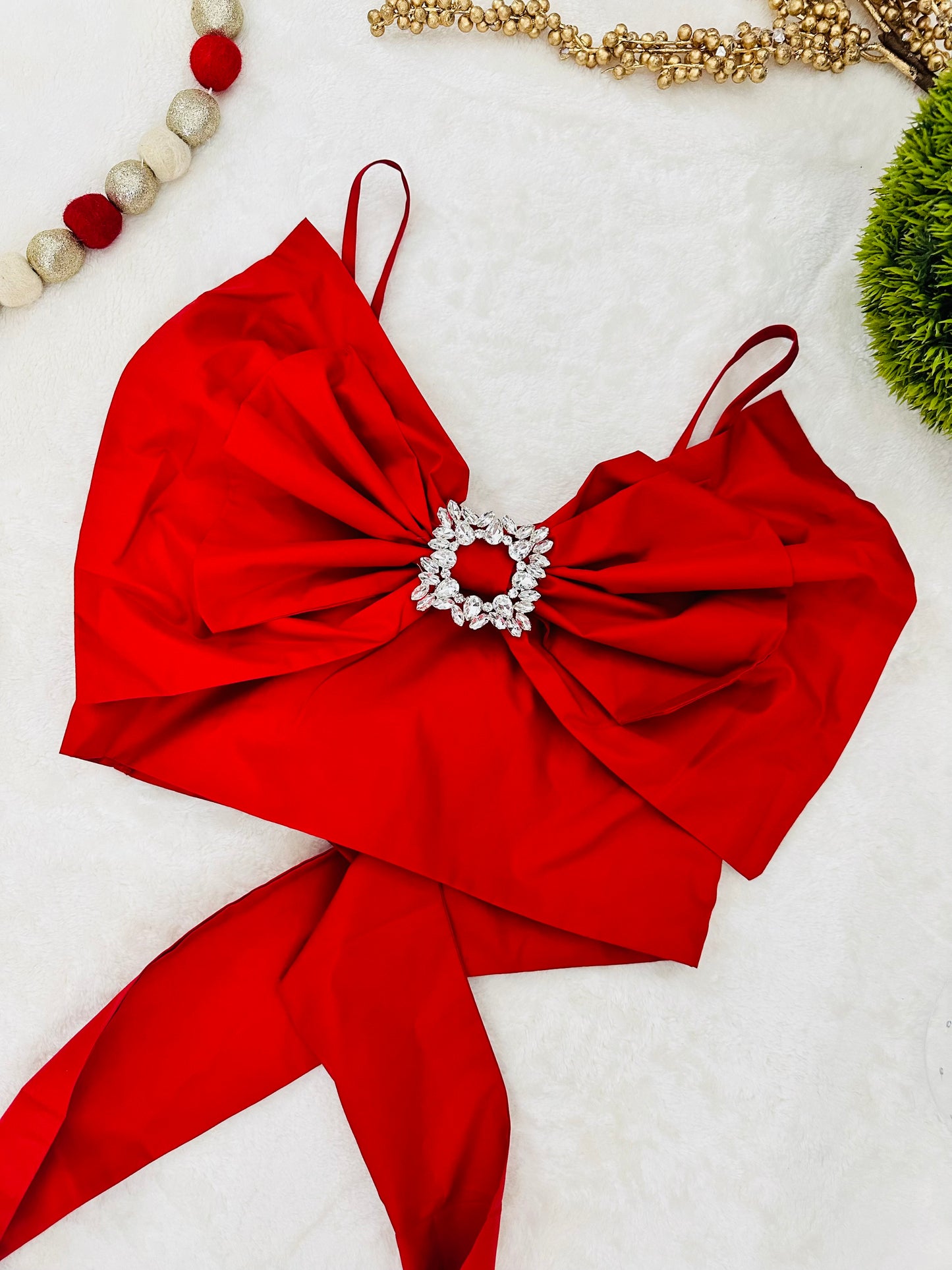 Big Bow Red Top