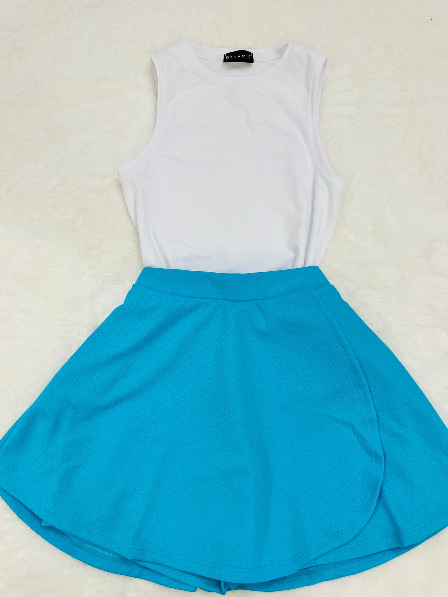 Skirt w/ pant Blue