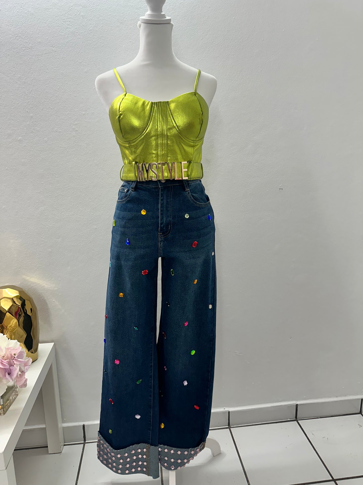 Multi gems jean