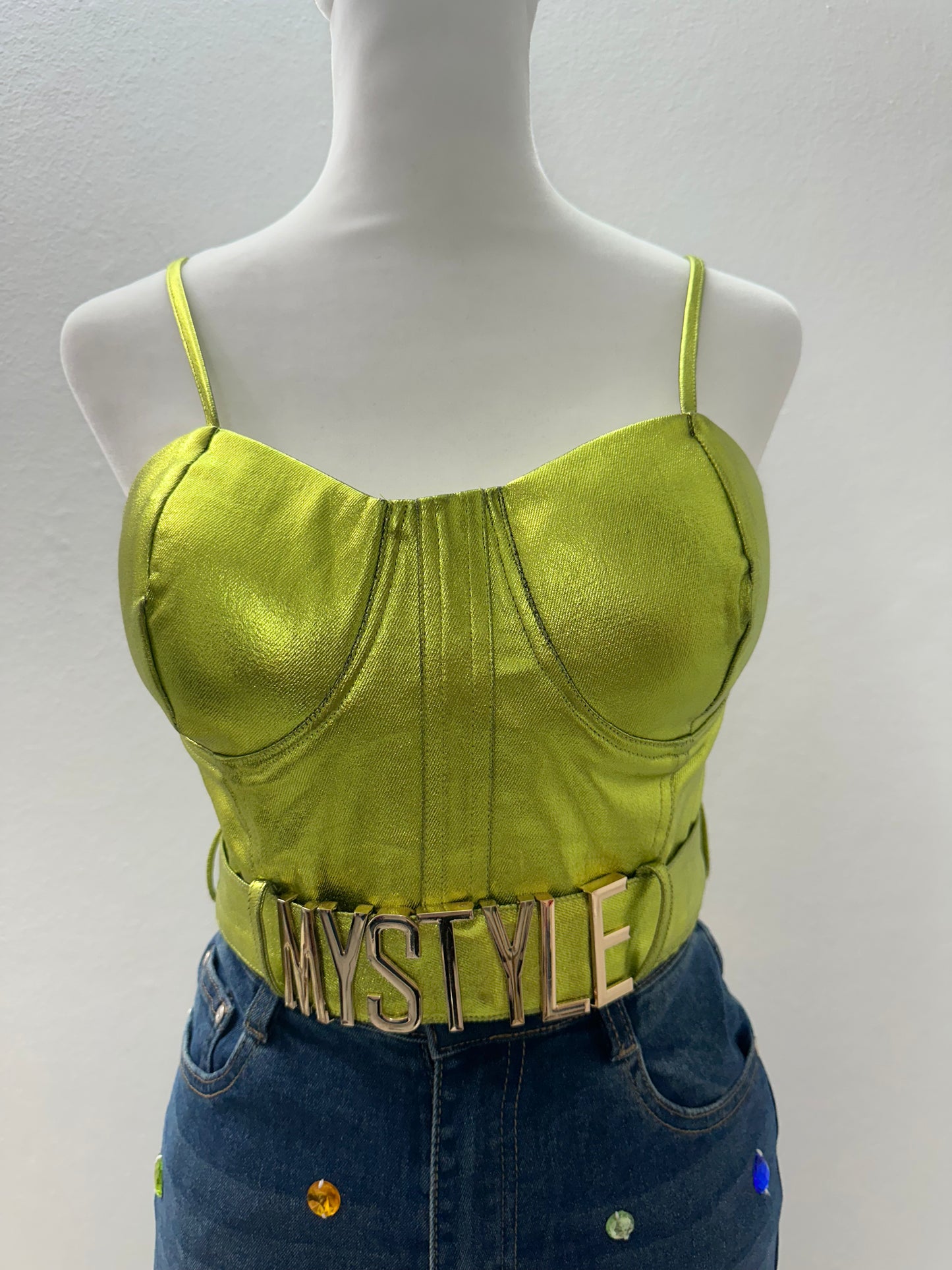 MyStyle Bustier Green