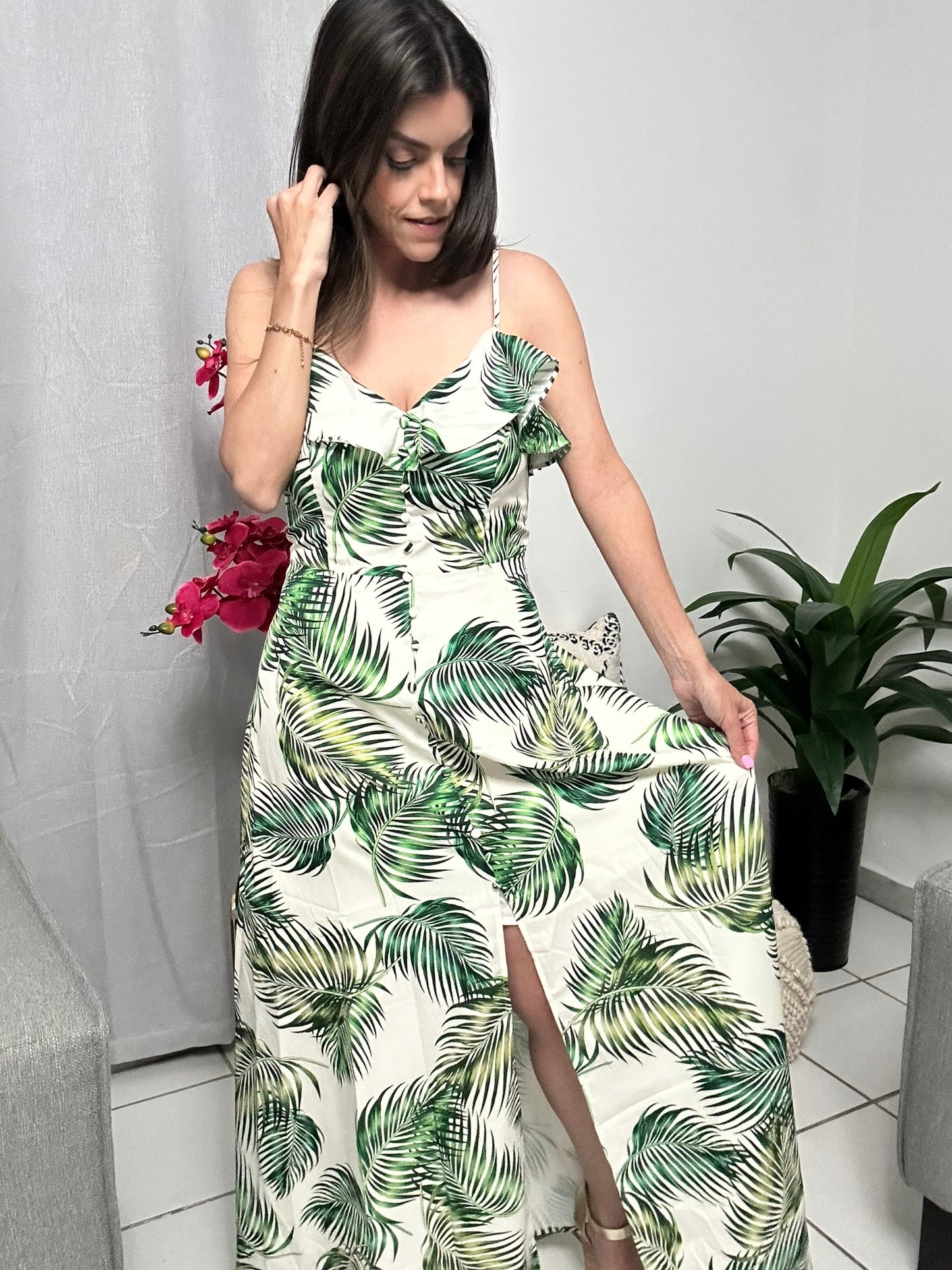 Tropical Resort Dress