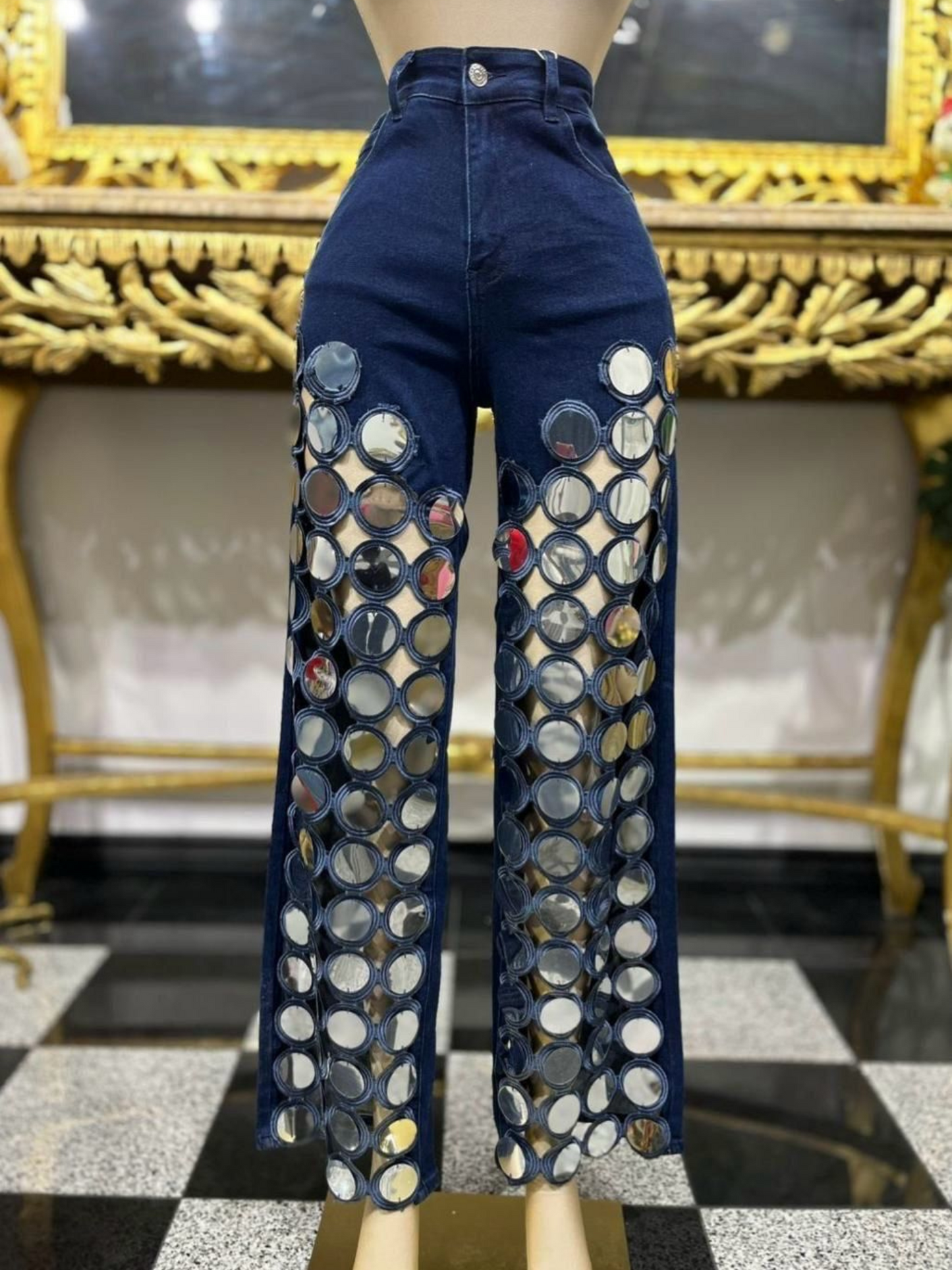 Mirror details Denim Jean