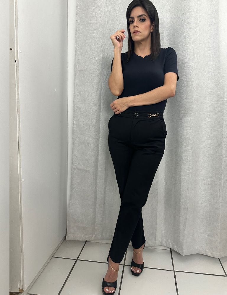 Black Ankle Pant