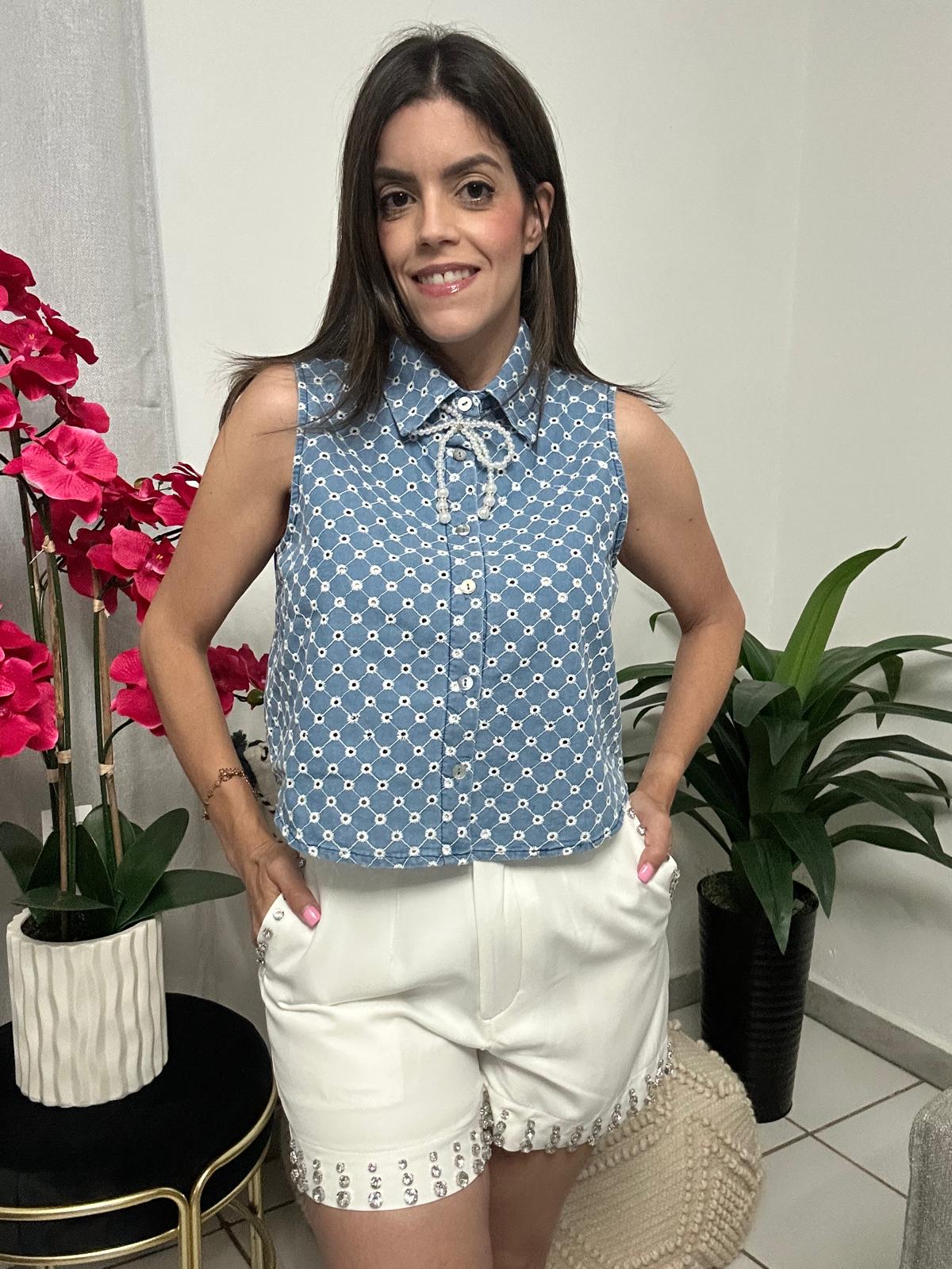 Ribbon Detail Shirt