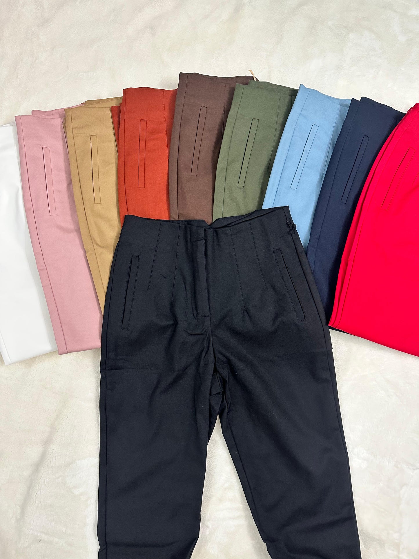 Zara Style Highwaist Black Pant