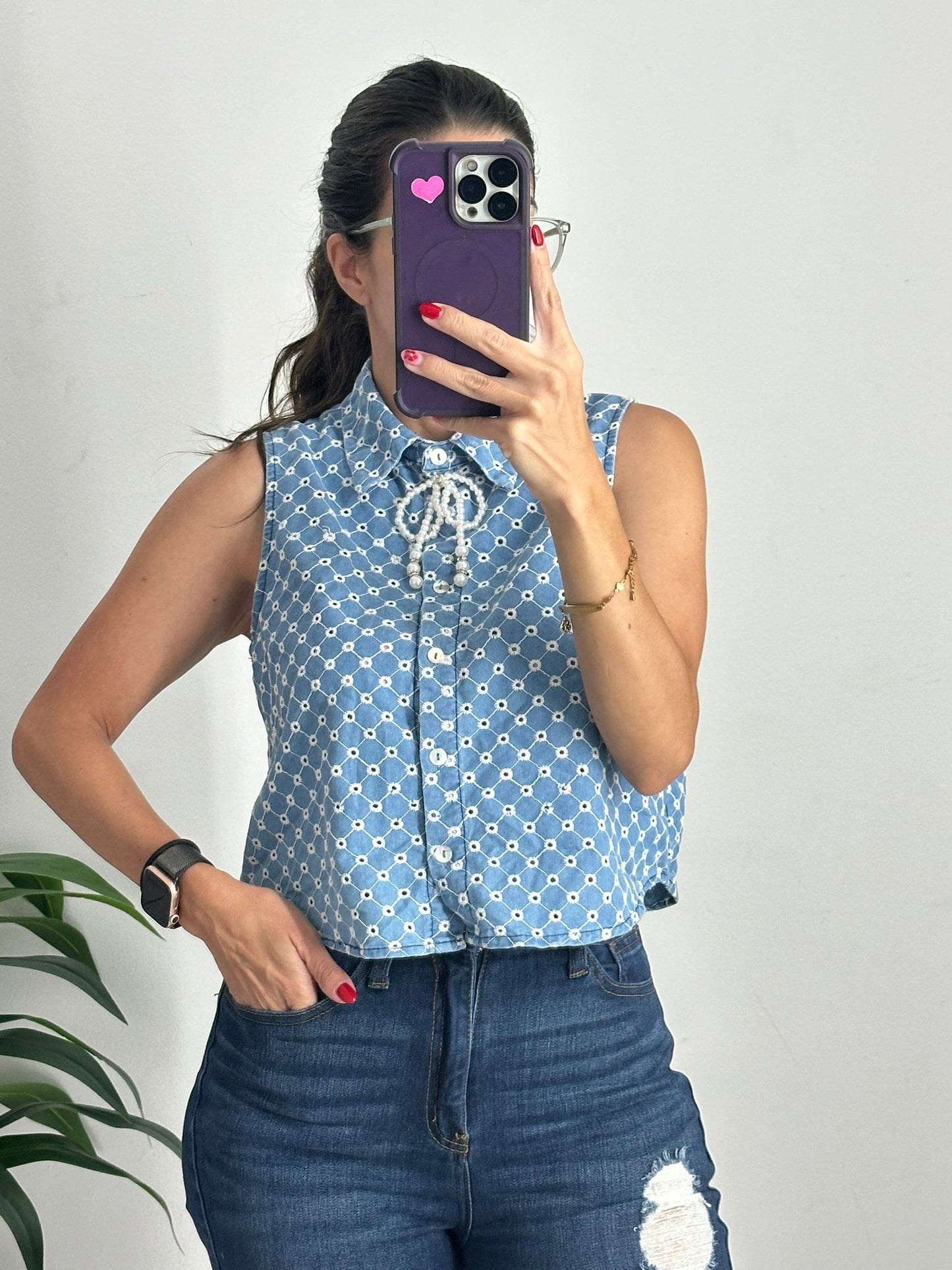 Ribbon Detail Shirt
