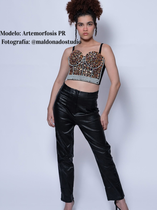 Black high waisted Pant
