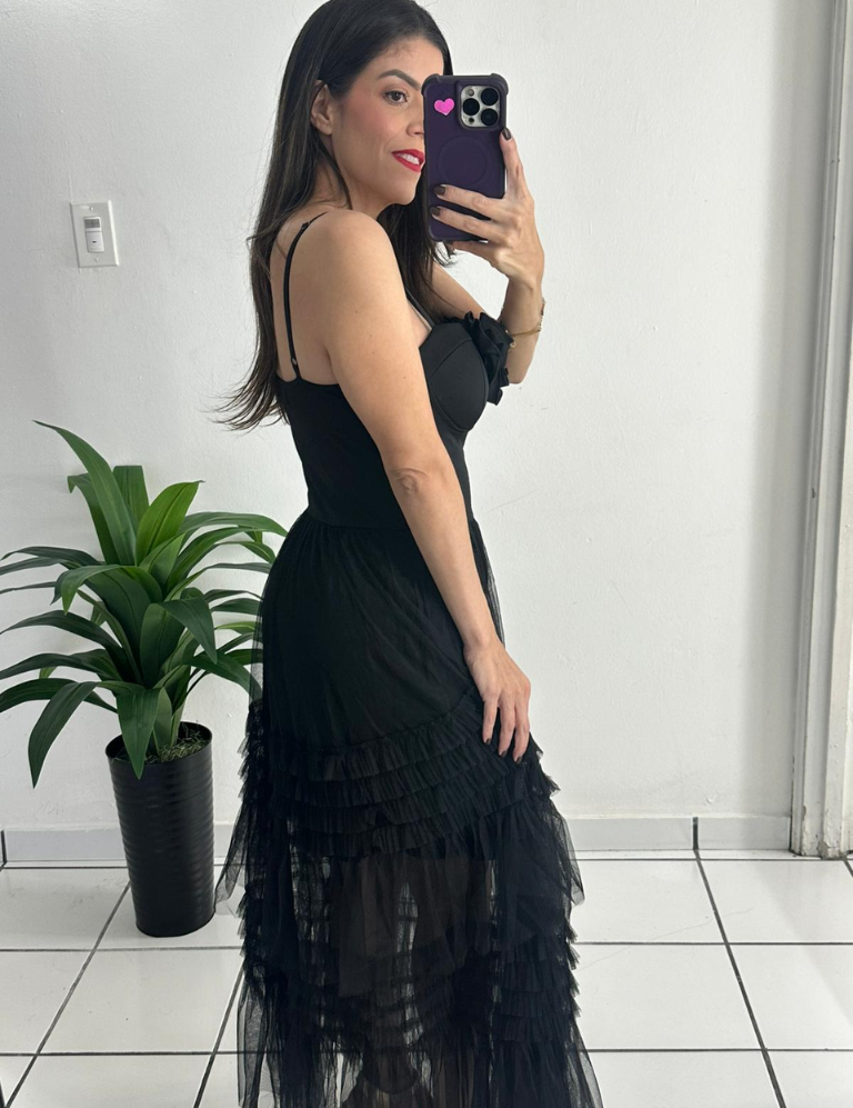 Love in Black Dress