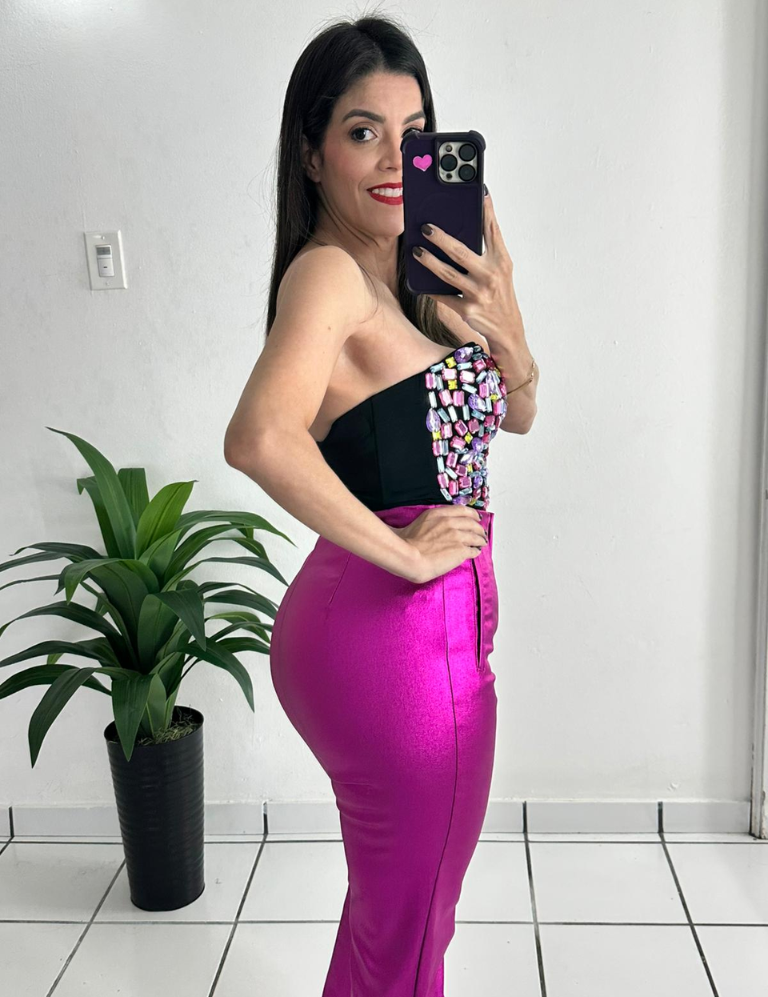 Zara Style Pink high waisted Pant