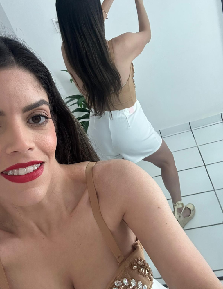 High Waisted Knit Skort