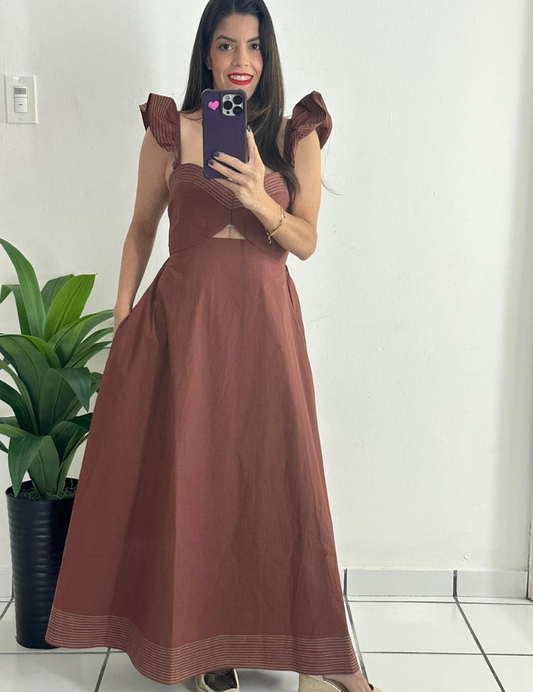 Autumn Vibes Midi Dress