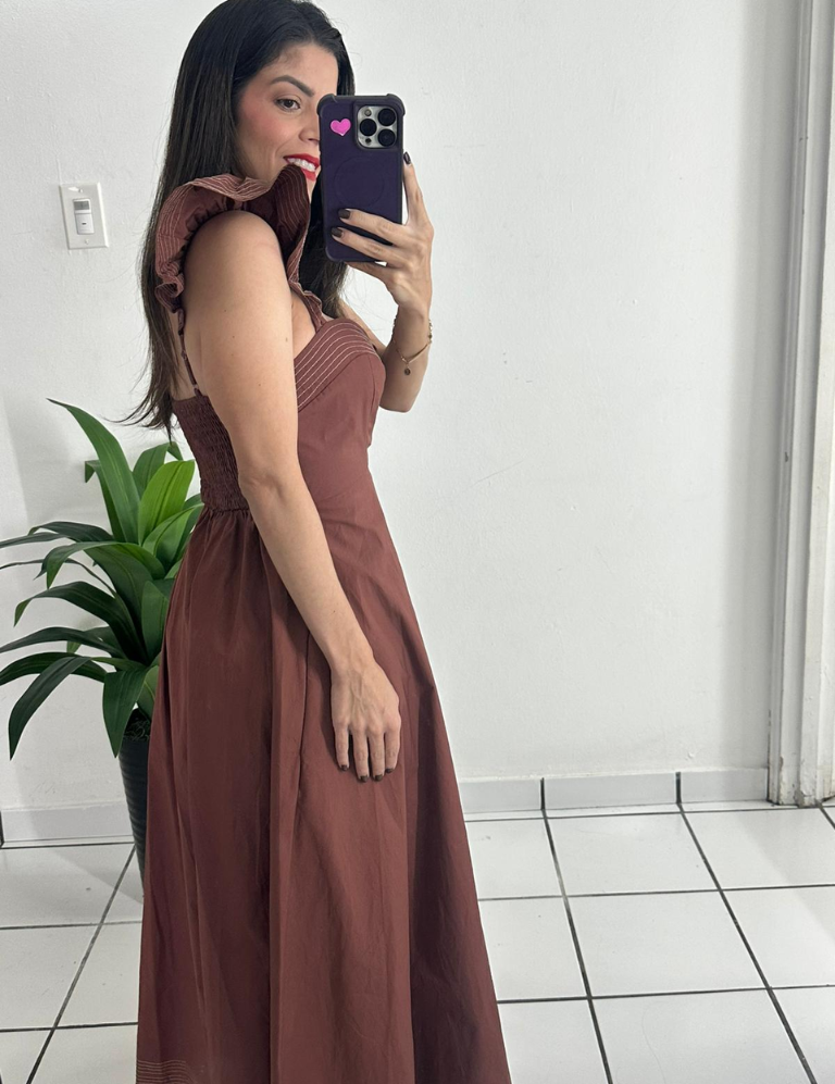 Autumn Vibes Midi Dress