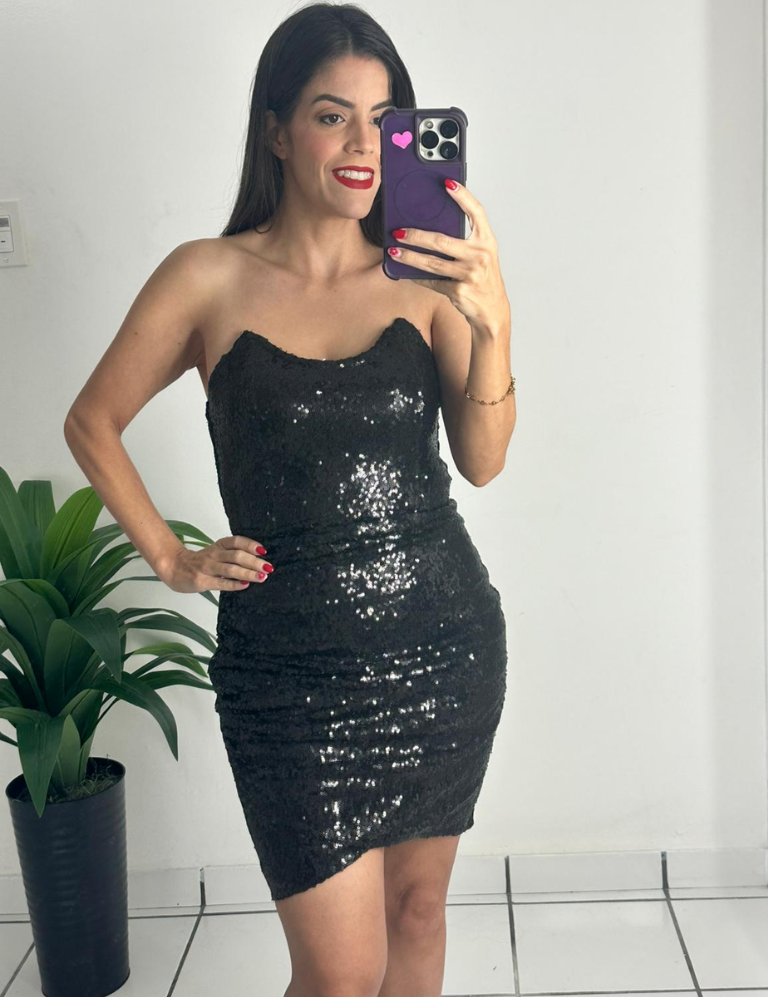 Sequin Mini Dress