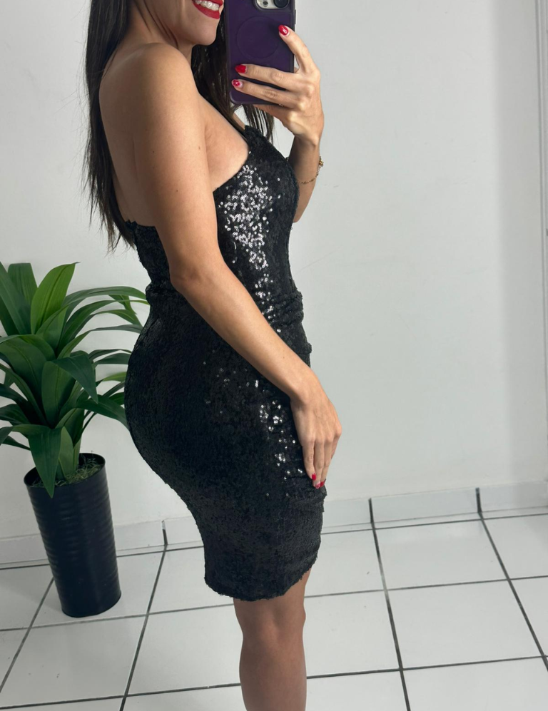 Sequin Mini Dress
