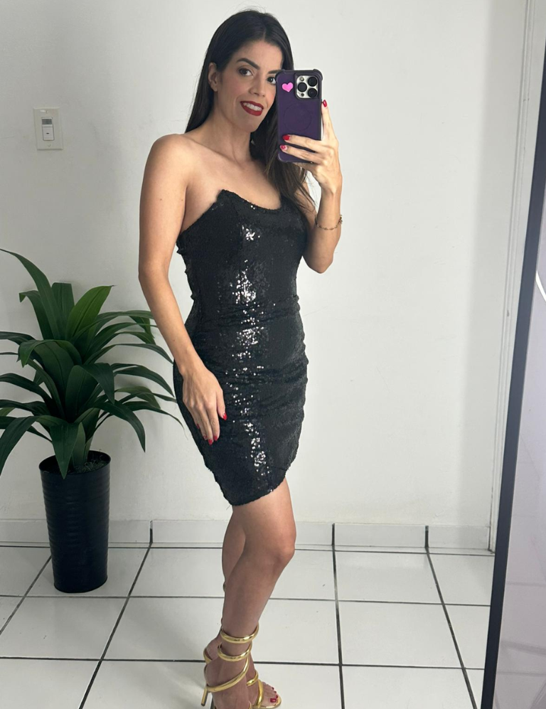 Sequin Mini Dress