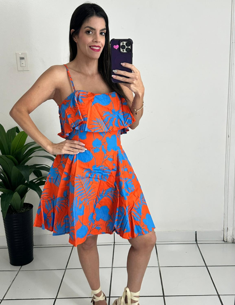Tropical vibes dress