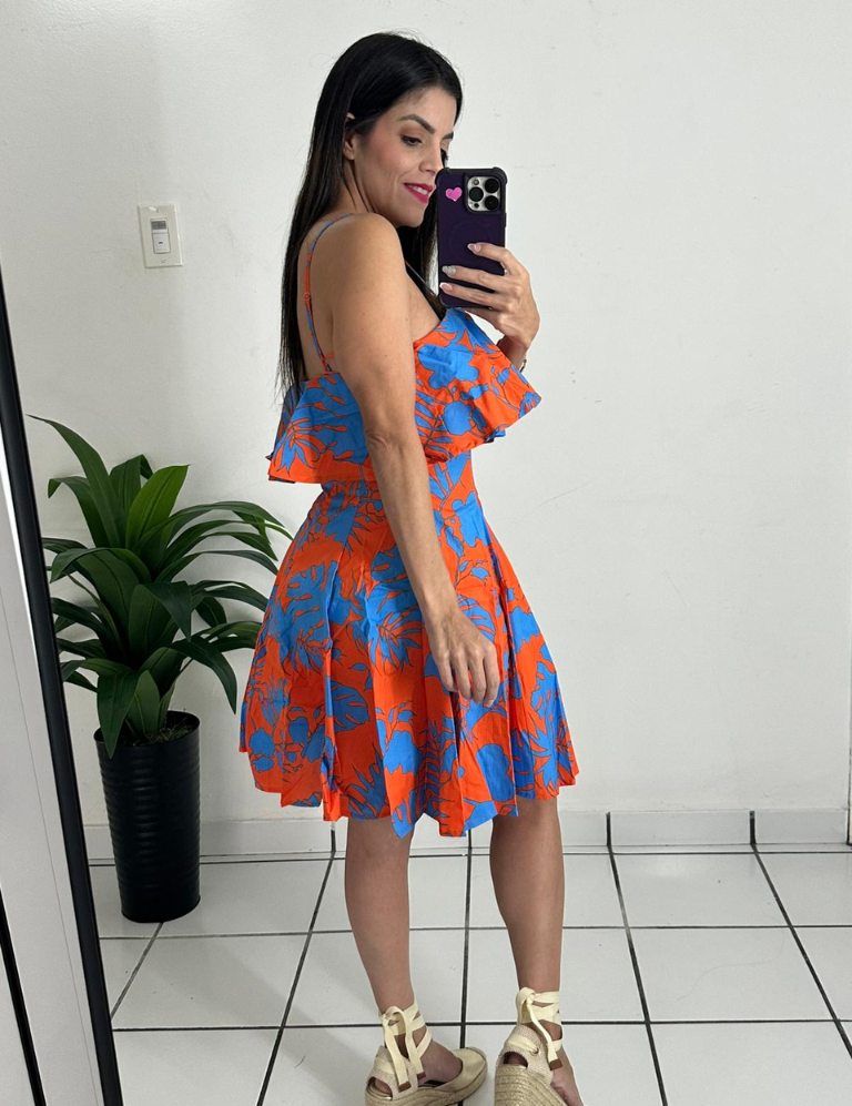 Tropical vibes dress