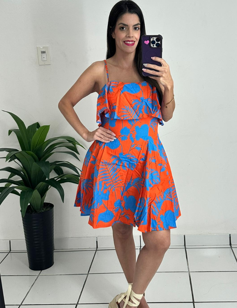 Tropical vibes dress