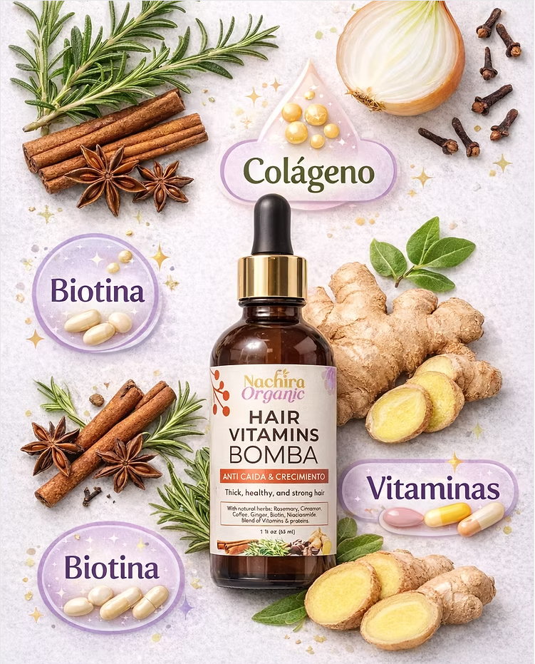 BOMBA CAPILAR VITAMINAS– ANTI CAÍDA & CRECIMIENTO