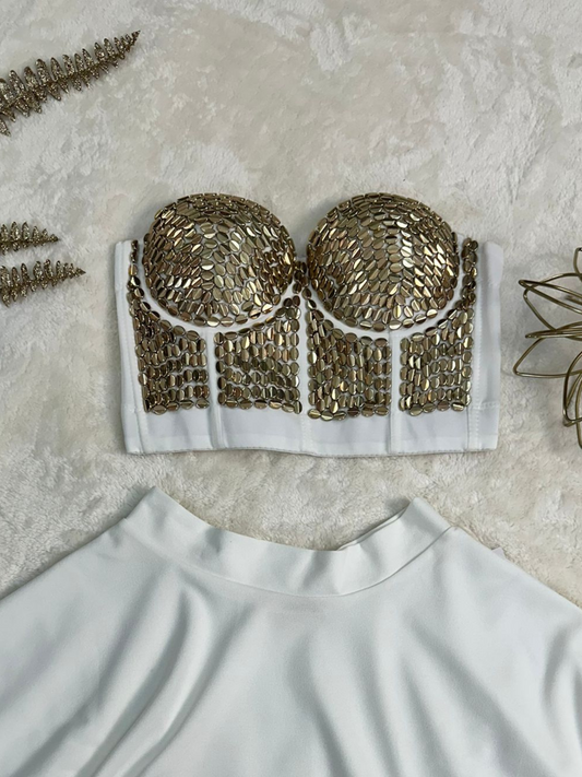 Embellished Bustier