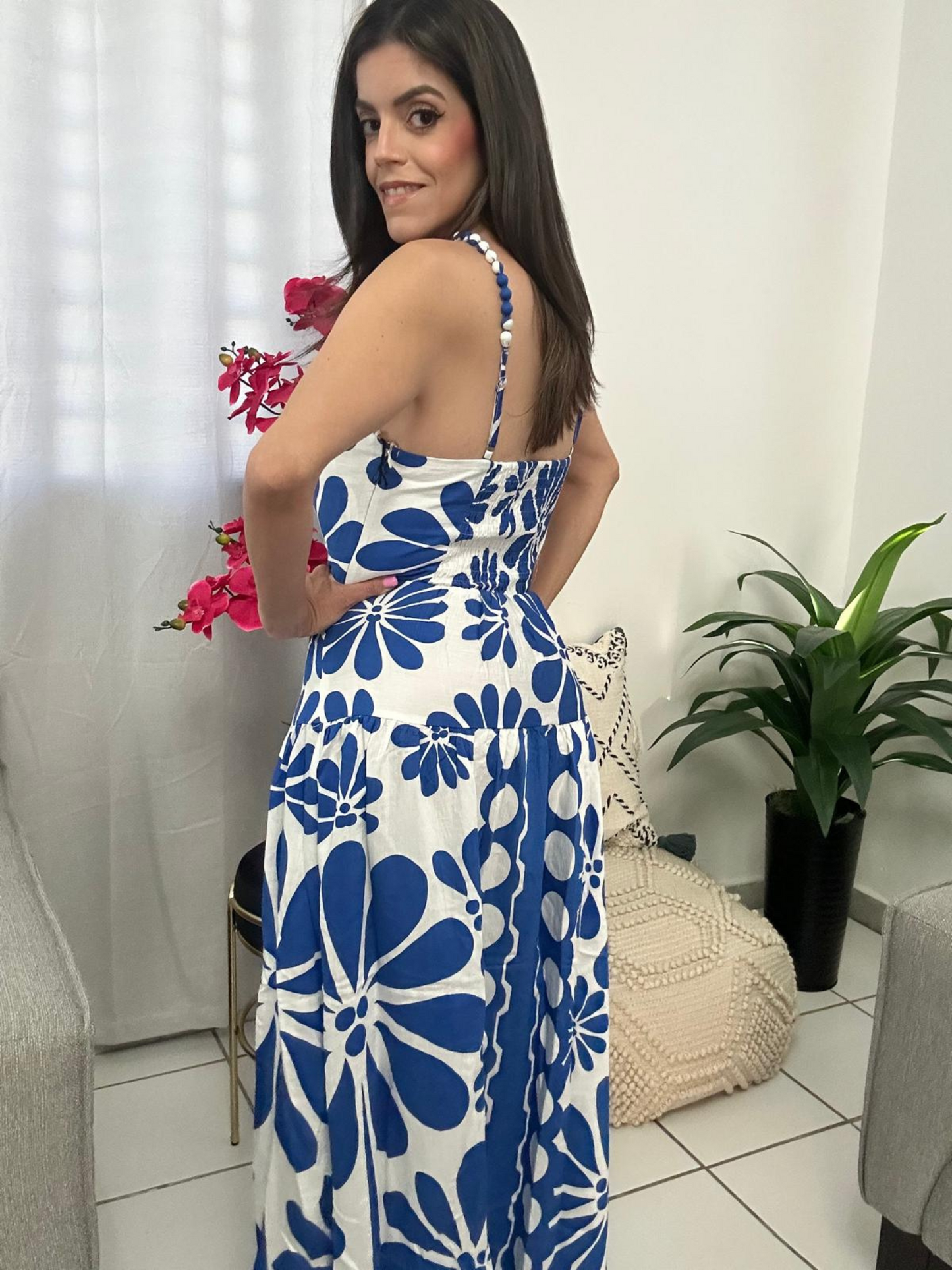 Spring in blue Dress