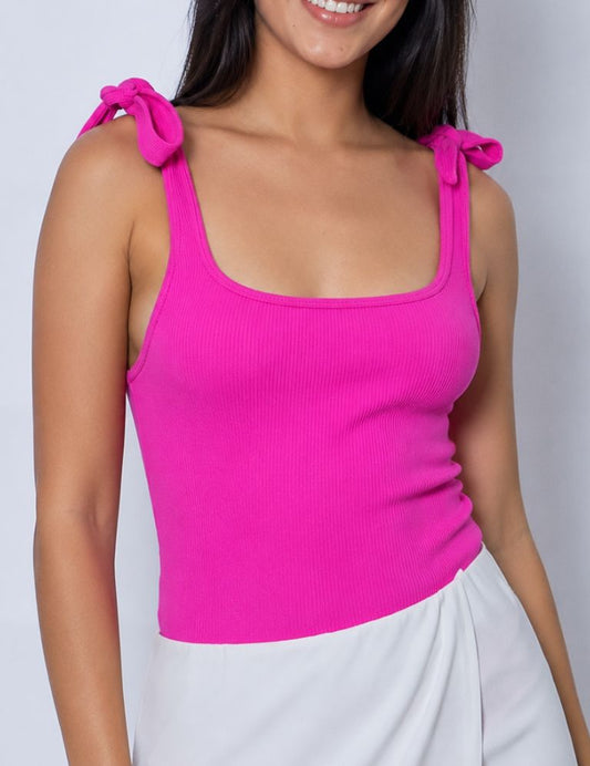 Bows Pink Bodysuit Basic