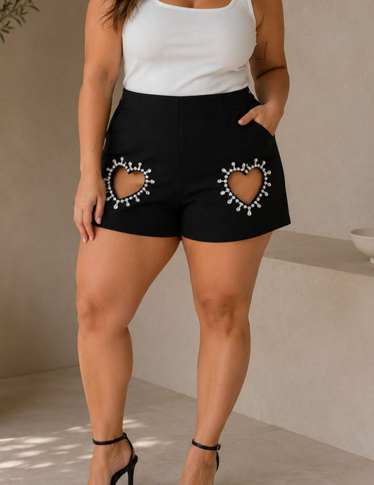 Hearts Cut Out Short