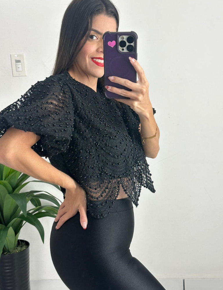 Stretch Black Leggins Pant