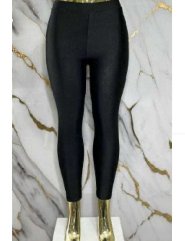 Stretch Black Leggins Pant